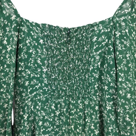 Reformation Cammi Dress in Parsley - Picture 7 of 16